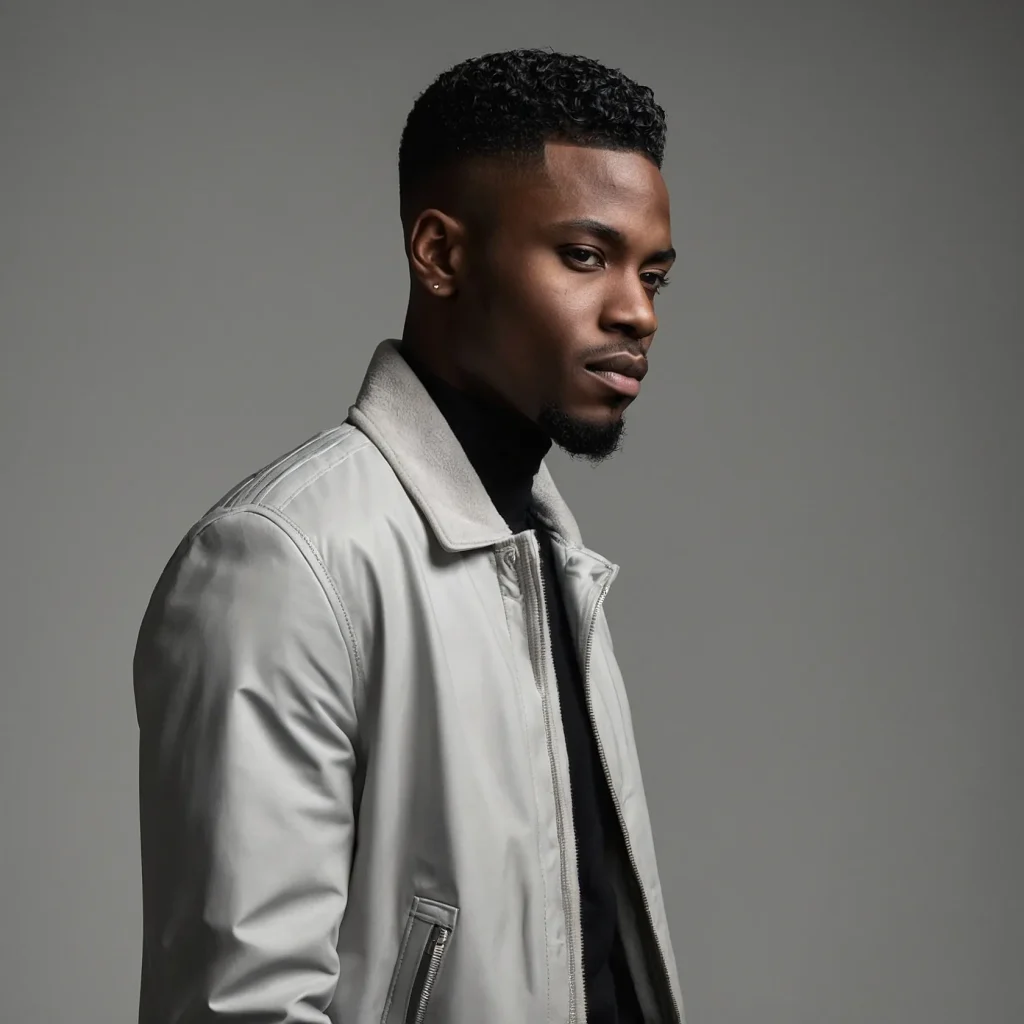 High Top FadeBlack man with classic high