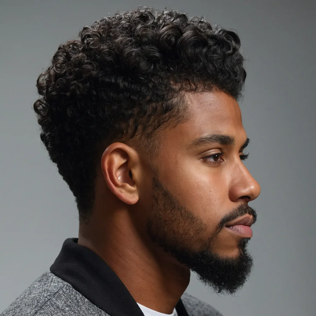 highly realistic image of one Black man wit ()