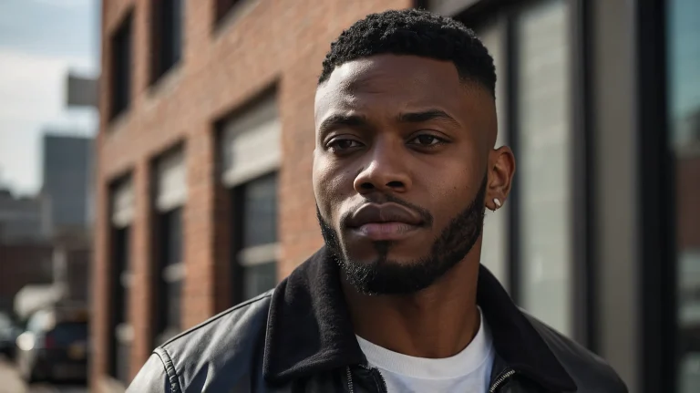 Blowout Taper Fade Haircuts for Black Men