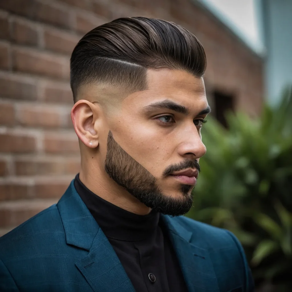 High Taper Fademan with high taper fade