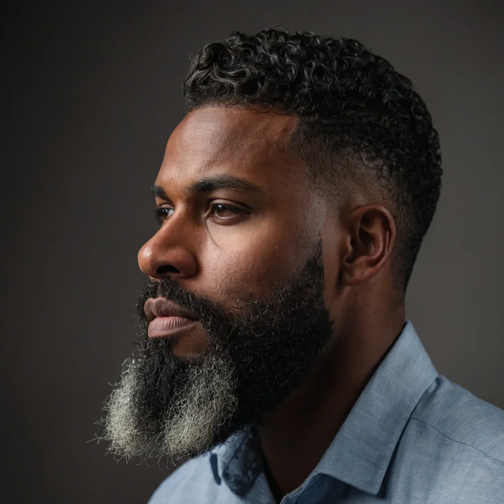 Taper Fade with Beard Blendman with taper f